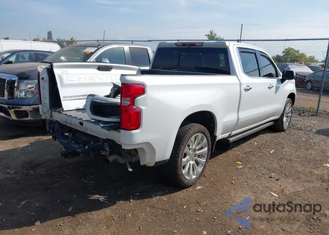 2021 Chevrolet Silverado 1500 4Wd Standard Bed High Country из США, поврежденный, VIN 1GCUYHEL3MZ272071
